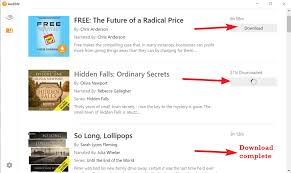 A piece of software that downloads audiobooks from the audible website and stores them on your computer for easy access and listening. Audiblesync Audible Released New Download App For Windows 10 8