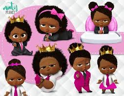 2nd Birthday Black Boss Baby Cake African American Girl Boss Baby Boss Baby Girl Full Quality Etsy Boss Baby Baby Girl Shower Themes Baby Birthday Party Girl