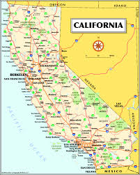Closeup of california on a political map of the united states with pins in some cities. The Golden State Going Legal California Map California California City