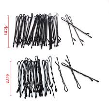 Pin all the hair in a high ponytail and straighten the pony to create a mesmerizing glow. 60pcs Black Invisible Hair Clips Wave Straight Hair Pins Grips Barrette Popularity Simple Hairpin For Alloy Hair Accessories Black Invisible Hair Clips Invisible Hairinvisible Hair Clip Aliexpress