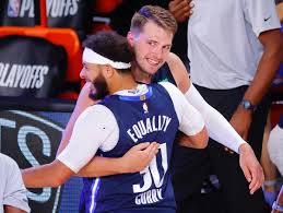 Doncic (back) won't play wednesday against the thunder, tim macmahon of espn.com reports. Nba Com Stats On Twitter Luka Doncic Is The First Player In Nbaplayoffs History To Record 43 Pts 17 Reb 13 Ast Or Better In A Game