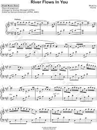 Amazon music stream millions of songs: Sheet Music Boss River Flows In You Sheet Music Piano Solo In A Major Download Print Sku Mn0189487