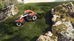 Tondeuse robot pour pentes raides. Robot Tondeuse 535 Awd Husqvarna Au Service Des Professionnels Zone Outillage