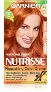 Olia offers 34 shades to meet your color needs; Discover The Shades Nutrisse Copper Hair Dye Shades Of Red Hair Hair Dye Box