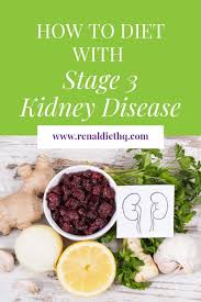 The Importance Of Diet For Stage 3 Kidney Disease In 2020 Kidney Disease Diet Kidney Disease Diet Recipes Kidney Disease Recipes