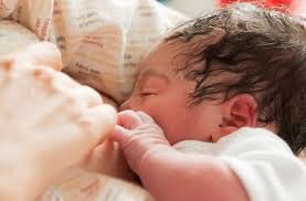 Plain water is safer for your baby's skin during in the first month. Delaying A Newborn S First Bath In The Hospital Increases Breastfeeding Success Health Essentials From Cleveland Clinic
