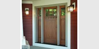 Zillow digs tm a wrought iron gate and pair of trees frame the steps toward a black panel door with silver hardware and a center knob. 15 Beautiful Entrance Door Designs Kolbe Windows Doors