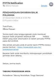 Pengeluaran Akaun Kedua Kwsp Untuk Bayaran Pendidikan Dan Ptptn Miera Hassan