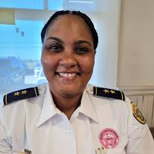 NOPD standing with Breast Cancer victims and promoting awareness. It's Pink  Badge time!! #StrongerTogether #breastcancerawareness