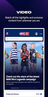 Afl live official app is an amazing app that makes everything simple for you with it's easy to navigate interface. Afl Live Official App Mod