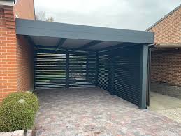 Carport Portail Pergola Aluminium – Aménagement extérieur à La Bassée