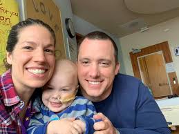 Baker is just breezing through this. I wish you could see how excited the  medical staff gets when he arrives. 💚 He's a light. 💡 I love you so much,  my little