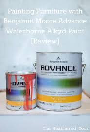 Painting Furniture With Benjamin Moore Advance Waterborne Alkyd Paint Review The Weathered Door Benjamin Moore Advance Paint Advance Paint Benjamin Moore Cabinet Paint
