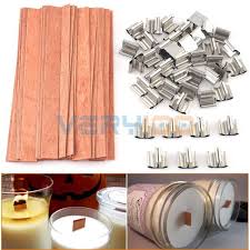 Yeni 40 Adet Ahsap Fitil Mum Cekirdek Sustainers Tab Diy Mumlar Yapma Malzemeleri Lehine 8mm 12 5mm 13mm Ev Dekor Mum Yapimi Mumlar Dekor