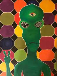 Fill out the pac ticket with the size of the artwork, medium, paint used, and type of help you desire. Weird Woke Painting Acrylic Painting Art