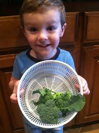 Gone Box of broccoli 🥦 porch pick up