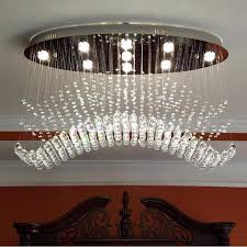 Online shopping a variety of best crystal wave light ceiling chandelier at dhgate.com. Modern Wave Raindrop Crystal Chandelier Ceiling Light Sofary