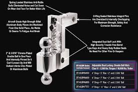 Maybe you would like to learn more about one of these? Diversi Tech Aluminum Adjustable 6 Rapid Drop Trailer Hitch W Lo