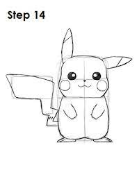 Call the seth () method to set the pen's angle to 190 degrees and (a = 0.7). How To Draw Pikachu