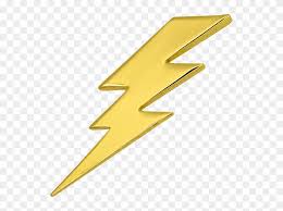 Used to represent invention, ideas, and creativity. Lightning Pin 3d Gold 3d Lightning Symbol Png Transparent Png 600x600 609367 Pngfind