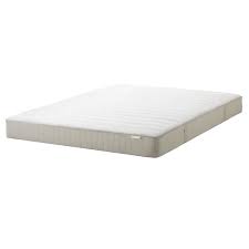 Hasvag Spring Mattress Medium Firm Beige Full Ikea In 2020 Mattress Springs Mattress Bed Frame With Storage