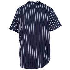 Men S Dallas Cowboys Navy Lou Full Button Baseball Jersey Shirt