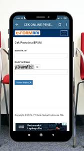 Klik menu cek penerima pip. E Form Bri Dan Cek Bpum Bri Umkm Blt Terbaru Fur Android Apk Herunterladen