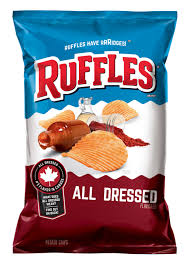 Lays is the most selling potato chips brand in the world. Ruffles Brand Brings All Dressed To The U S Market For Good Because Americans Are All Aboot It