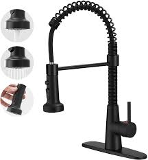 Explore thoughtfully designed single handle kitchen faucets that are offered in a wide range of finishes and styles to match your personal style. Besy Kitchen Faucet With Pull Down Sprayer High Arc Single Handle Single Lever Spring Rv Kitchen Sink Faucet With Pull Out Sprayer