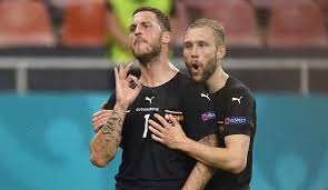 North macedonia's football federation (ffm) has called on uefa to investigate austria forward marko arnautovic's reaction after he scored during their euro 2020 match on sunday. Lhanzhvnu4qcom
