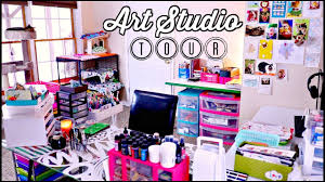 Think you can nail the ultimate test? Art Studio Tour Craft Area Room Tour 2018 Youtube
