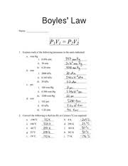 Convert 50.0°c to 323 k and 25.0°c to 298 k. Boyle S Law Assignment Boyles Law Name P1v1 P2v2 1 Express Each Of The Following Pressures In The Units Indicated A Mm Hg I 0 456 Atm Ii 30 Atm Iii Course Hero