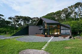 A House On A Hill Facing The Sea