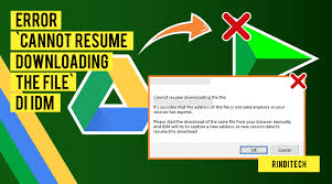 Nyatanya kadang masih ada yang menerapkan waktu tertentu. Cara Fix Error Cannot Resume Downloading The File Di Idm Rindi Tech