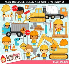 People working in different jobs. Construction Workers Clip Art Worksheets Teachers Pay Teachers