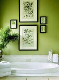 Meuble de salle de bain : Peinture Salle De Bain 80 Photos Qui Vont Vous Faire Craquer Color Of The Year 2017 Green Decor Pantone Greenery