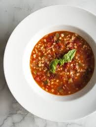 Tomato Barley Soup Bijouxs Little Kitchen Jewels Recipes Soups Healthy Recipes Barley Soup Food Healthy Recipes