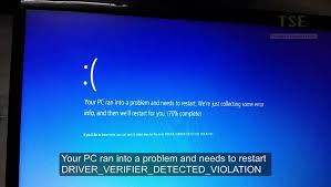 How To Fix Driver Verifier Iomanager Violation Blue Screen Errors Blue Screen Fix It Violations