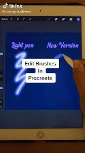 Editing Brushes In Procreate Video In 2020 Digital Art Tutorial Procreate Ipad Art Digital Art Tutorial Photoshop