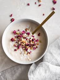 Indian Rice Pudding Recipe How To Make Kheer Real Vibrant Recipe Indian Rice Pudding Rice Pudding Indian Desserts