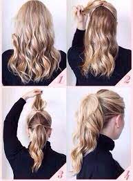 Simple 1 Minute Updo Longer And Fuller Ponytail Hairstyle Howto Hair Styles Office Hairstyles Ponytail Hairstyles Easy
