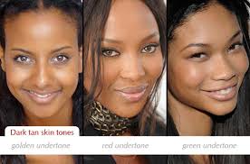 Make Up Charts Determining Dark Skin Tones And Undertones