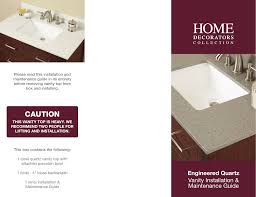 Bathroom vanity side splashes and backsplashes are other important considerations when changing out countertops. Msi Sprwht4922 2cm Sprwht2522 2cm Sprwht3122 2cm Installation Guide Manualzz