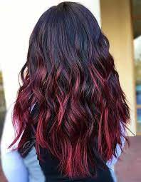 pin von wendy auf cool hair haarfarben ombre haare farben burgunder haar
