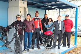 Horb A N E Bike Ladestation Charger Cube Fur Radfahrer Offiziell Eroffnet Horb Am Neckar Schwarzwalder Bote