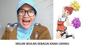 Srilan Wulan Menjadi Seiyu Kana di Anima Yell! yang Tayang di RTV