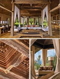 Banyak orang yang memilih untuk menggunakan gaya etnik pada rumah joglo karena memiliki nuansa yang tenang dan nyaman. Joglo Living Khayangan Estate Bali Arsitektur Rumah Tropis Rumah Impian