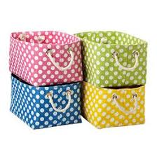 Black And White Polka Dot Storage Bins Large Polka Dot Storage Bin Polka Dots Polka Dots Stripes Creative Storage Solutions