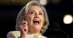 Lock him up!': Hillary Clinton smiles and nods amid chants echoing Trump  supporters