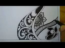 Cara menggambar vignette brainly co id. Doodle Art Batik Sekali
